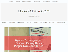 Tablet Screenshot of liza-fathia.com
